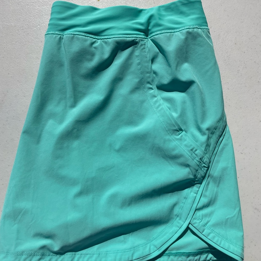 Lands' End Women's Swim Short Aqua - 18W